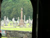 Richardson stone, from inside front door of Trinity Lime Rock