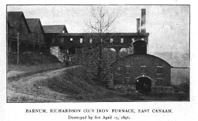 Beckley Furnace -- before the fire of 1896