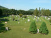 Lime Rock Park from above the columbarium in the cemetery