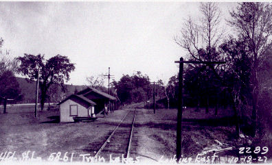 Twin Lakes Station on the CNE