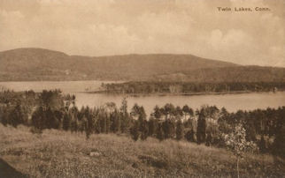 Twin Lakes in the early 1940s