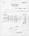 Medical bill circa 1949